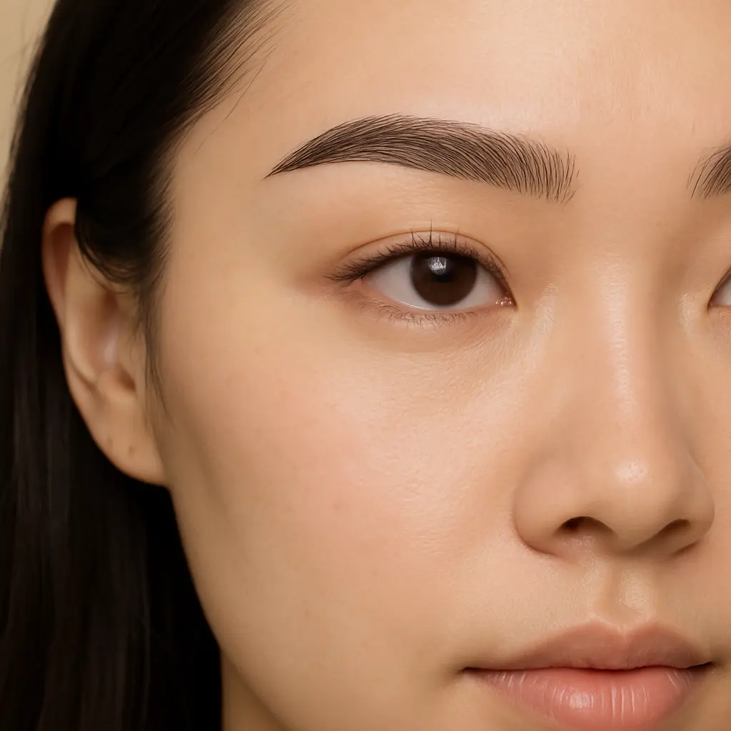 Foto Sulam Alis Hair Stroke Korean Teknik